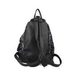 Rieker | Backpack Black Pattern