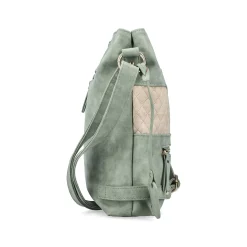 Rieker | Shoulder Bag Mint Green-Light Beige