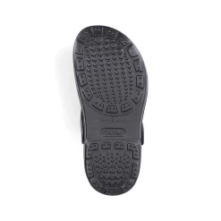 Rieker Men'S Clogs Glossy Black