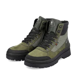 Rieker Men'S Corded Boots Khaki