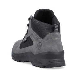 Rieker Men'S Corded Boots Granite Gray