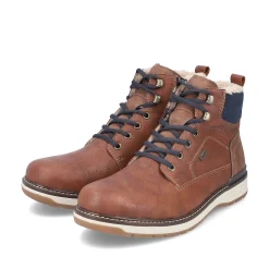 Rieker Men'S Corded Boots, Nut Brown