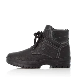 Rieker Men'S Corded Boots Deep Black