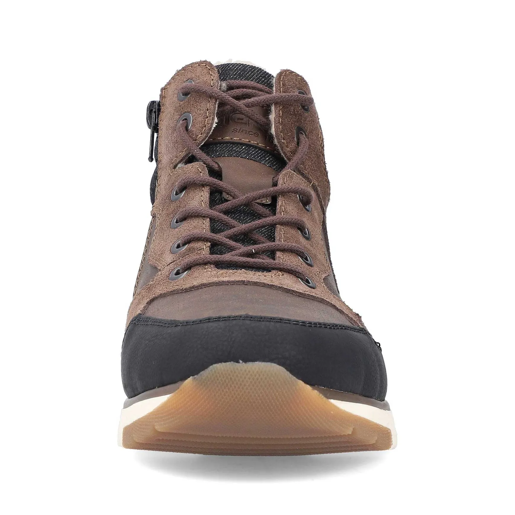 Rieker Men'S Corded Boots, Nut Brown