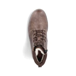 Rieker Men'S Corded Boots Tobacco Brown