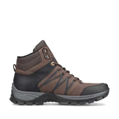 Rieker Men'S Corded Boots, Nut Brown