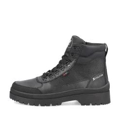 Rieker Men'S Corded Boots Noir