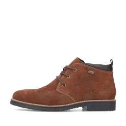 Rieker Men'S Corded Boots Cinnamon Brown