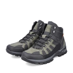 Rieker Men'S Corded Boots, Khaki Green