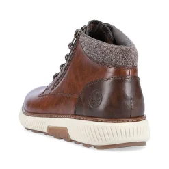 Rieker Men'S Corded Boots Coffee Brown