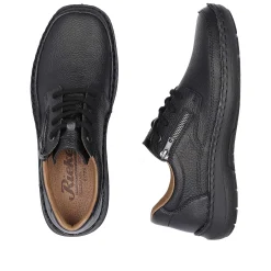 Rieker Men'S Lace-Up Shoes Night Black