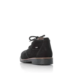 Rieker Men'S Lace-Up Shoes Jet Black