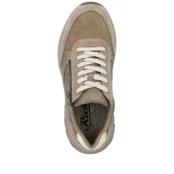 Rieker Men'S Lace-Up Shoes Light Brown