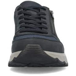 Rieker Men'S Lace-Up Shoes Steel Blue