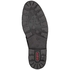 Rieker Men'S Lace-Up Shoes Graphite Black