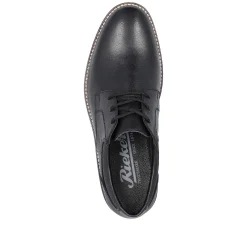 Rieker Men'S Lace-Up Shoes Night Black