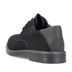 Rieker Men'S Lace-Up Shoes Jet Black