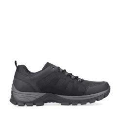 Rieker Men'S Lace-Up Shoes Jet Black
