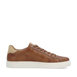 Rieker Men'S Low Nut Brown Sneakers