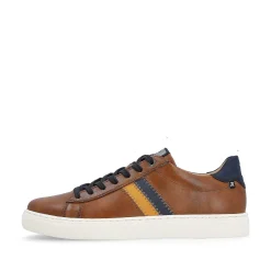 Rieker Men'S Low Nut Brown Sneakers