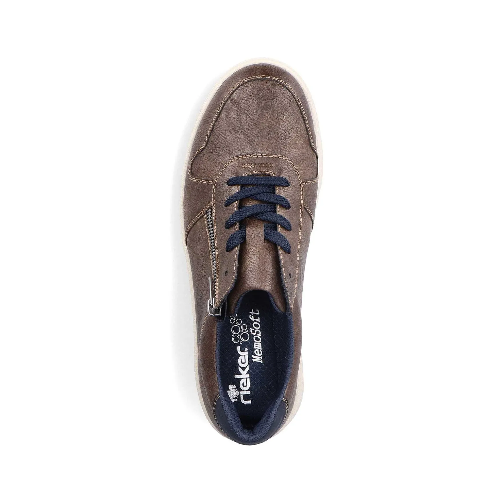 Rieker Men'S Low Sneaker Earth Brown