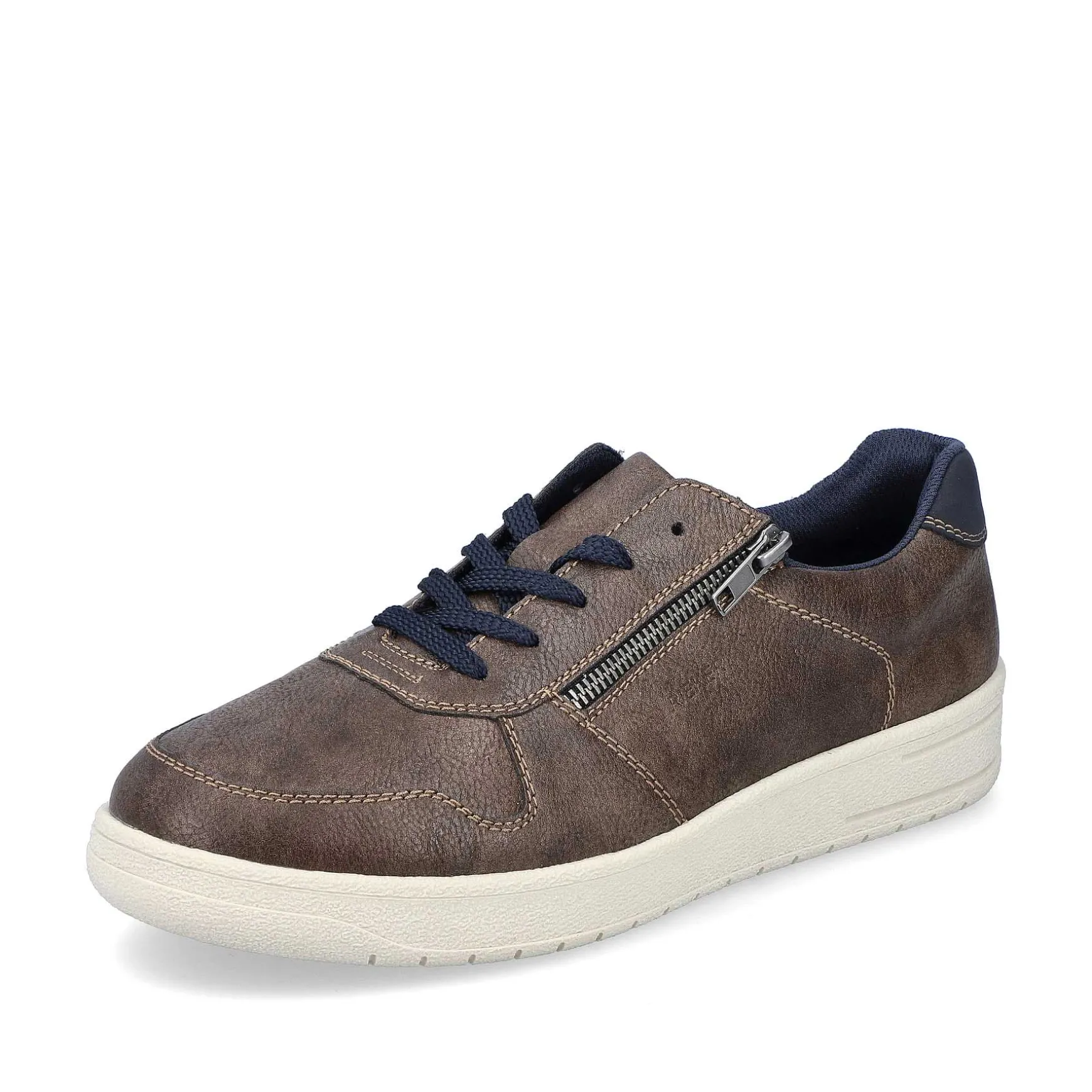 Rieker Men'S Low Sneaker Earth Brown