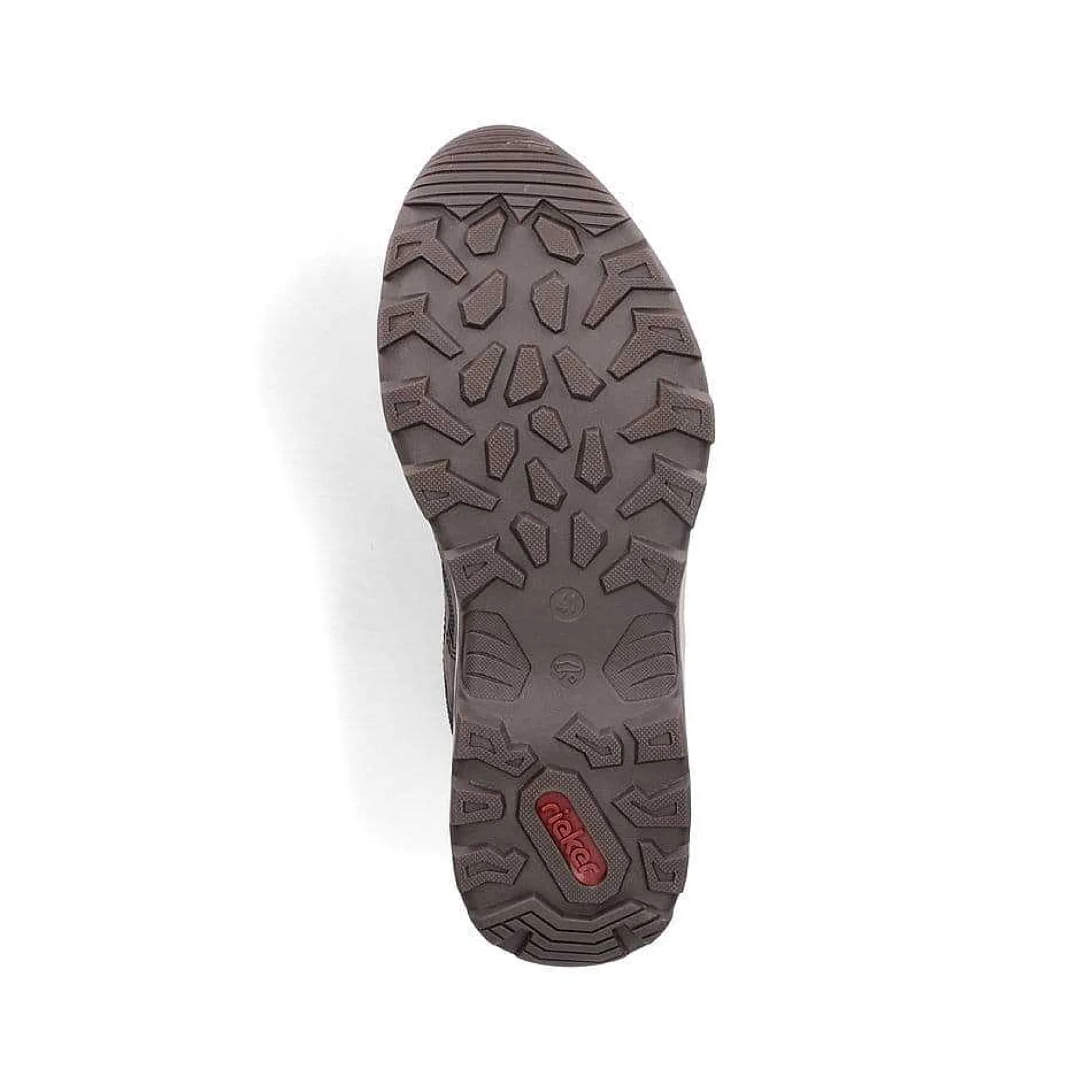 Rieker Men'S Low Sneakers In Chestnut Brown