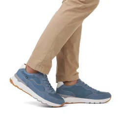 Rieker Men'S Low Sneakers Ocean Blue