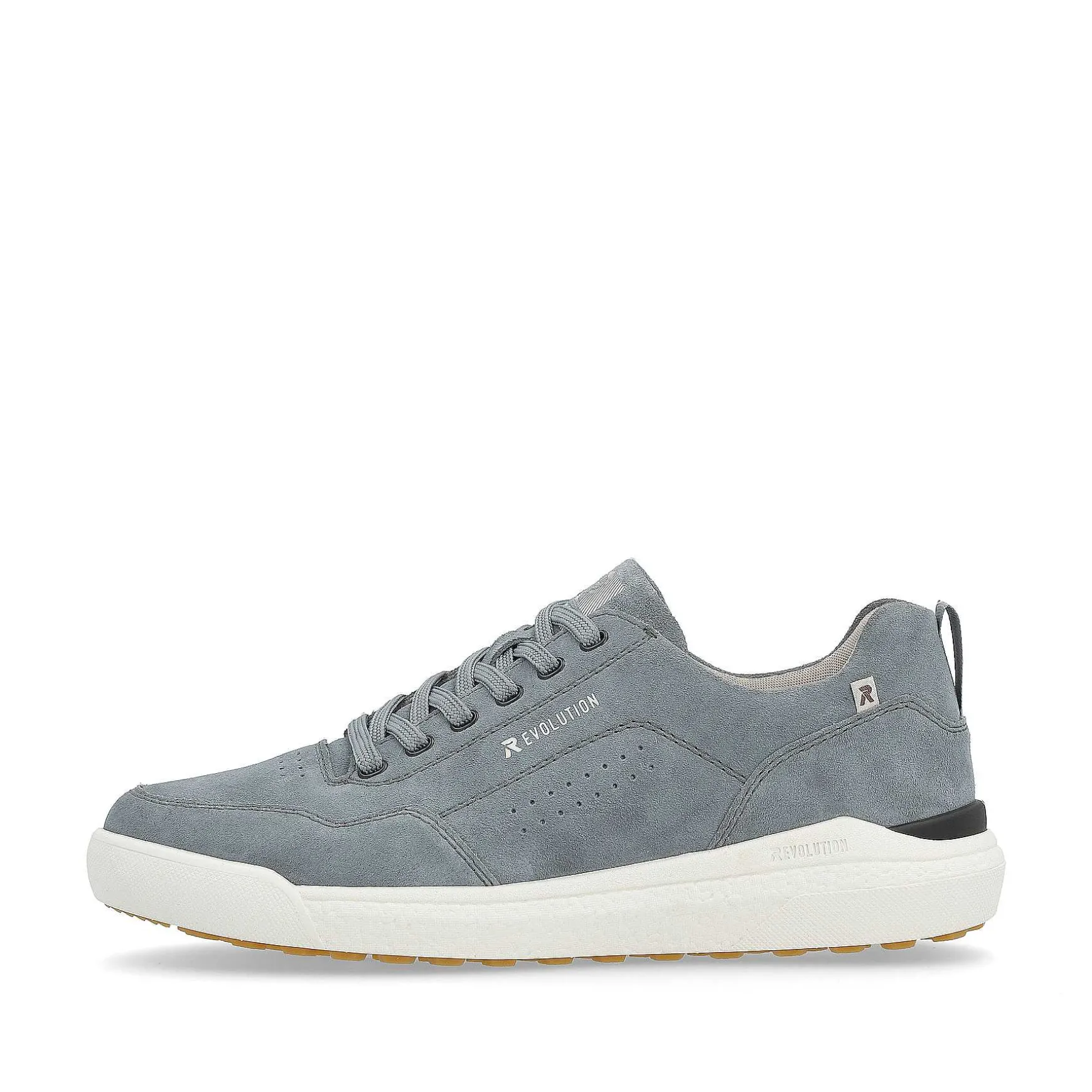 Rieker Men'S Low Sneakers Steel Blue