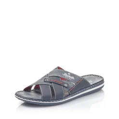 Rieker Men'S Mules Navy Blue