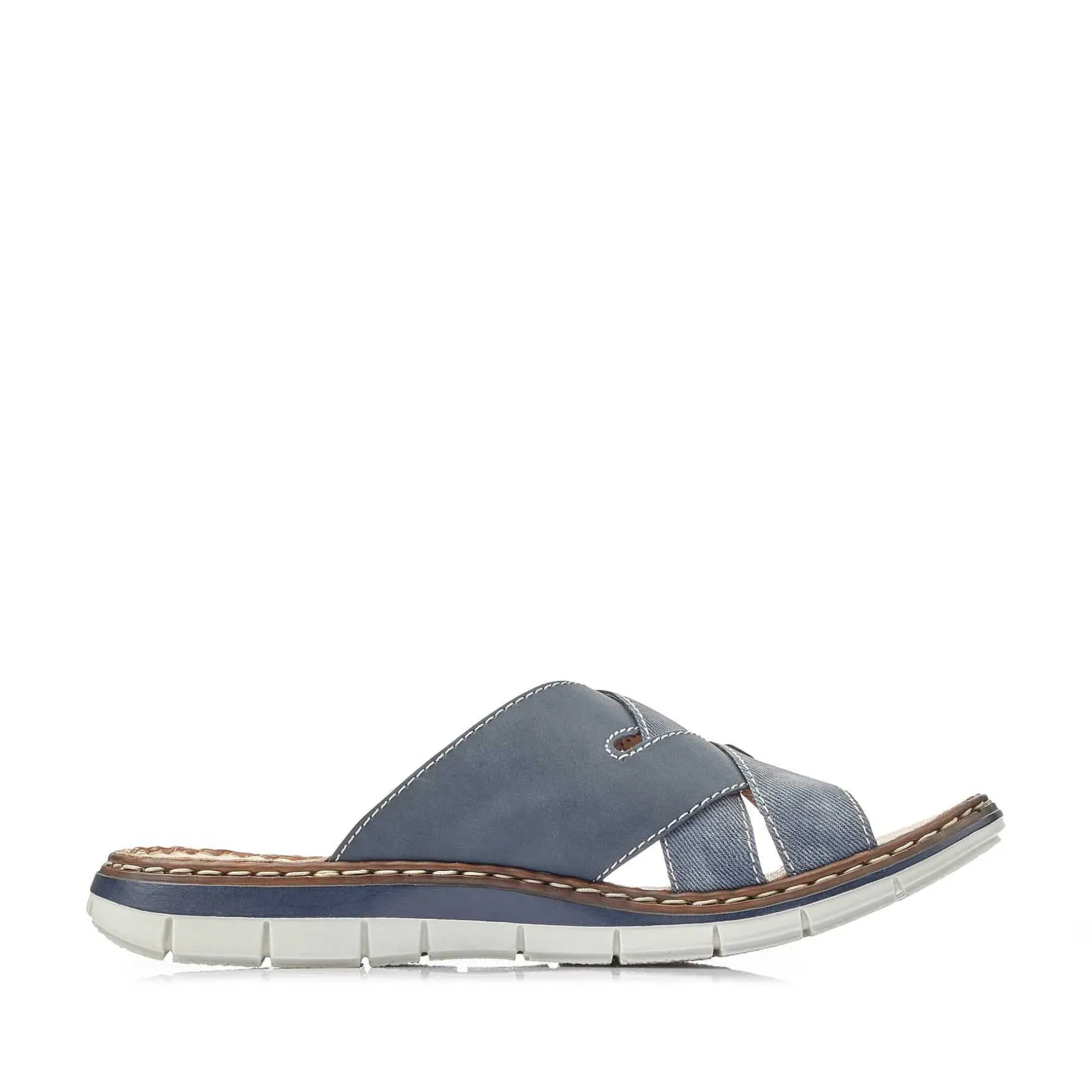 Rieker Men'S Mules Navy Blue