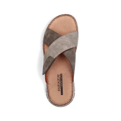 Rieker Men'S Mules Nut Brown