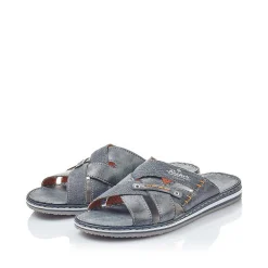 Rieker Men'S Mules Sea Blue