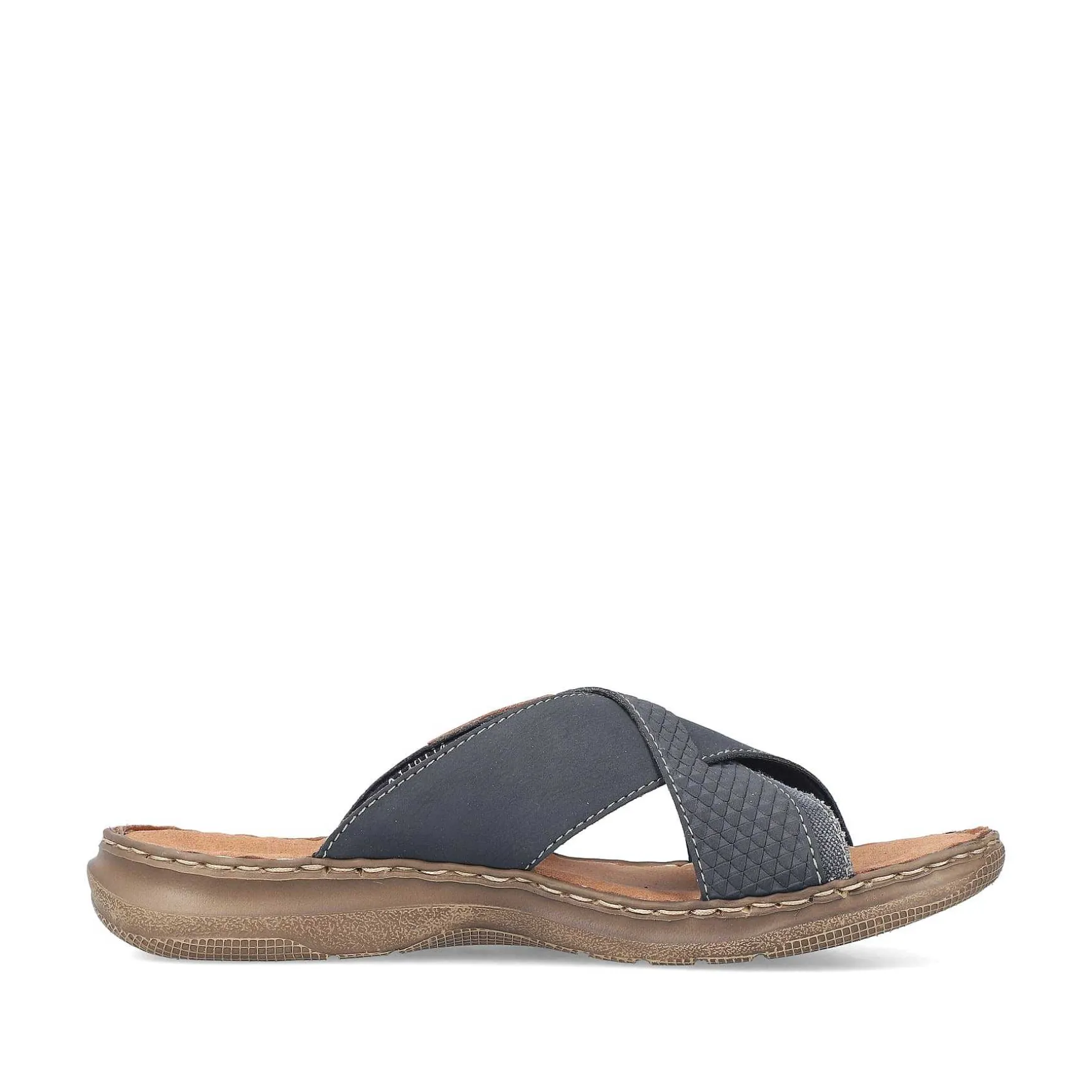 Rieker Men'S Mules Slate Blue