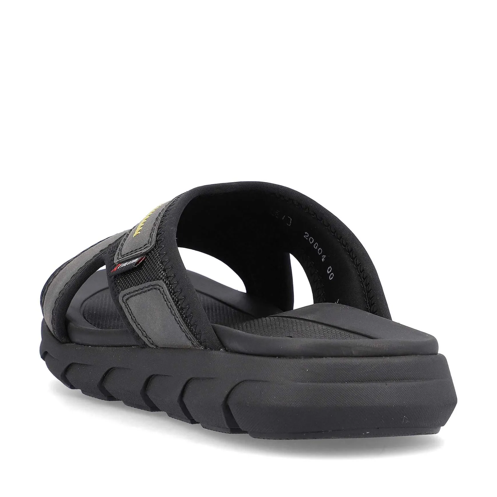 Rieker Men'S Mules Steel Black