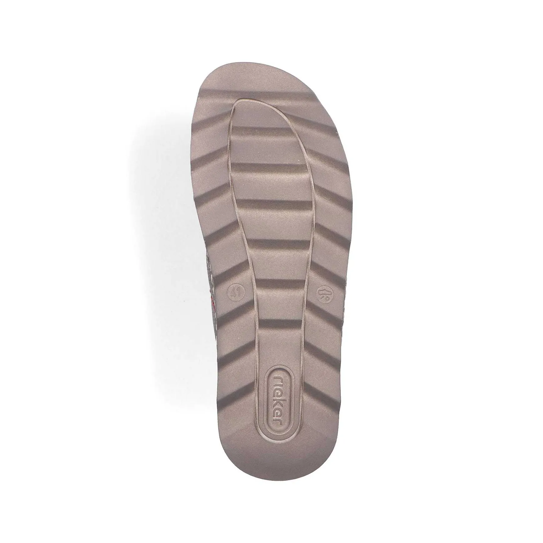 Rieker Men'S Mules Stone Gray