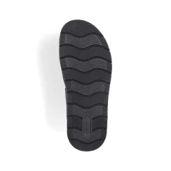 Rieker Men'S Sandals Midnight Black