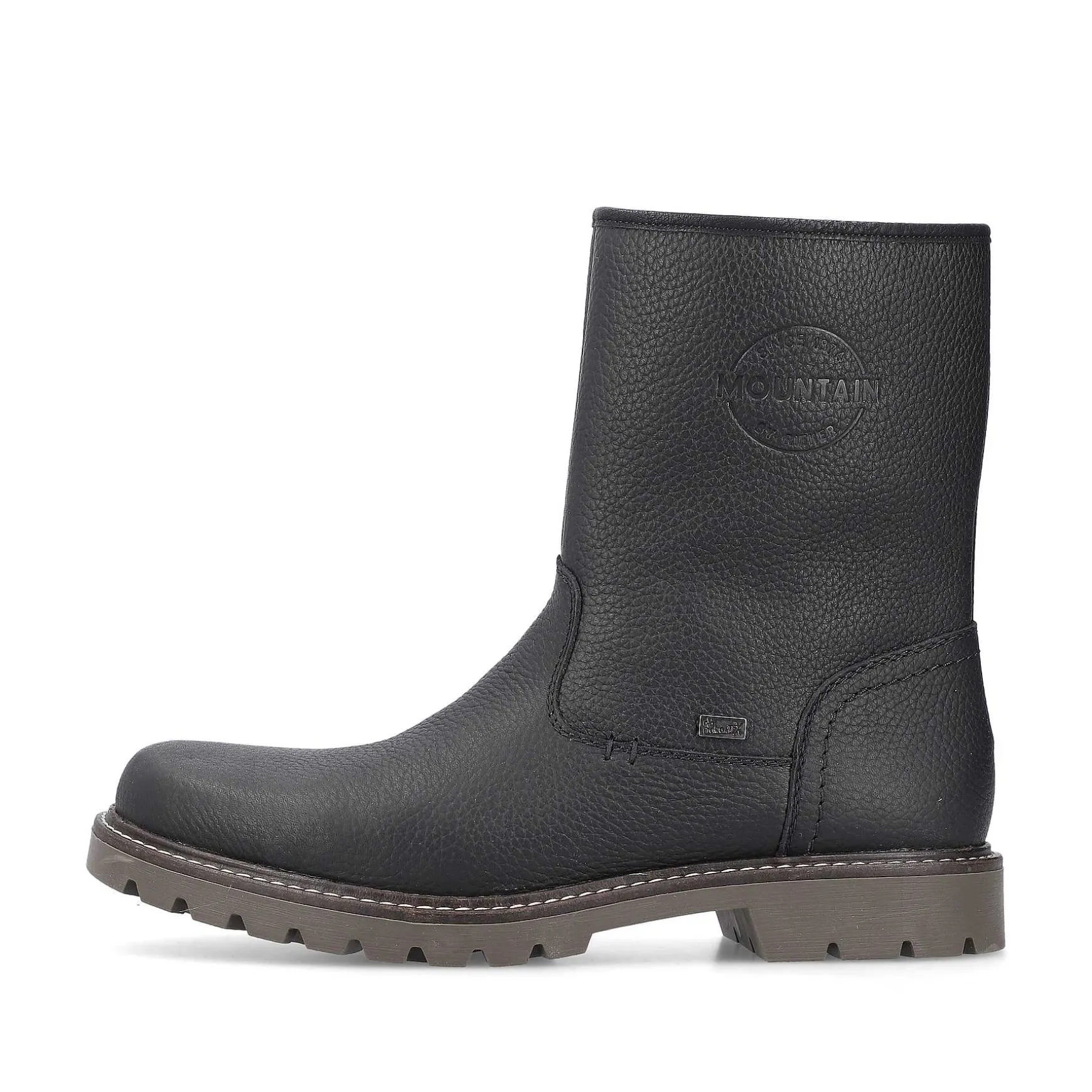 Rieker Men'S Short Boots Asphalt Black