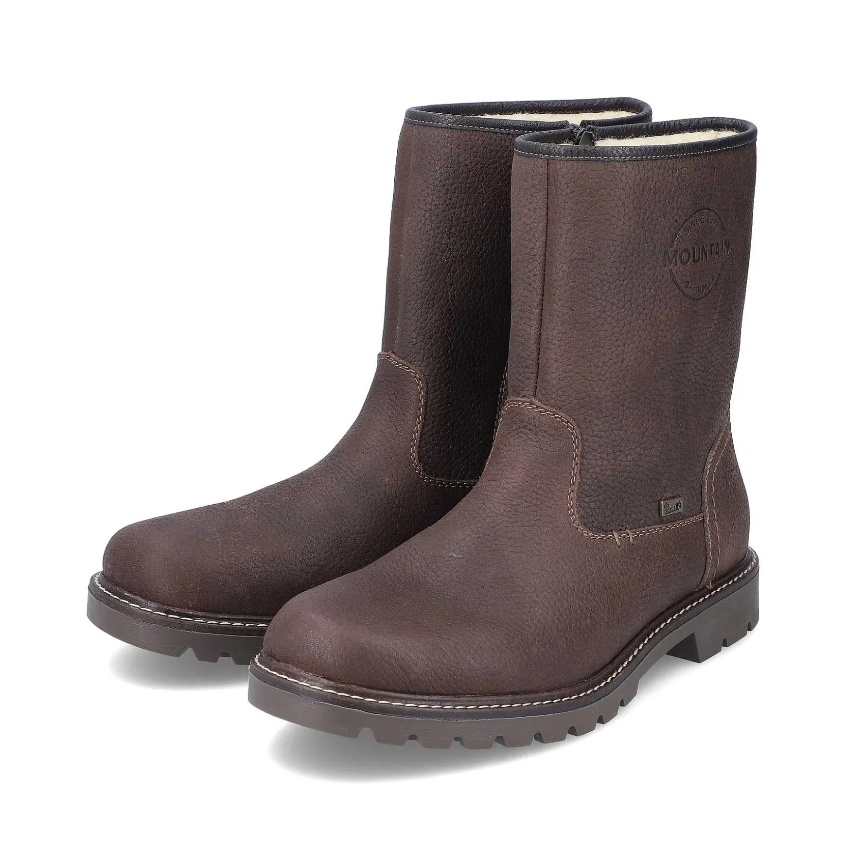 Rieker Men'S Short Boots Black Brown