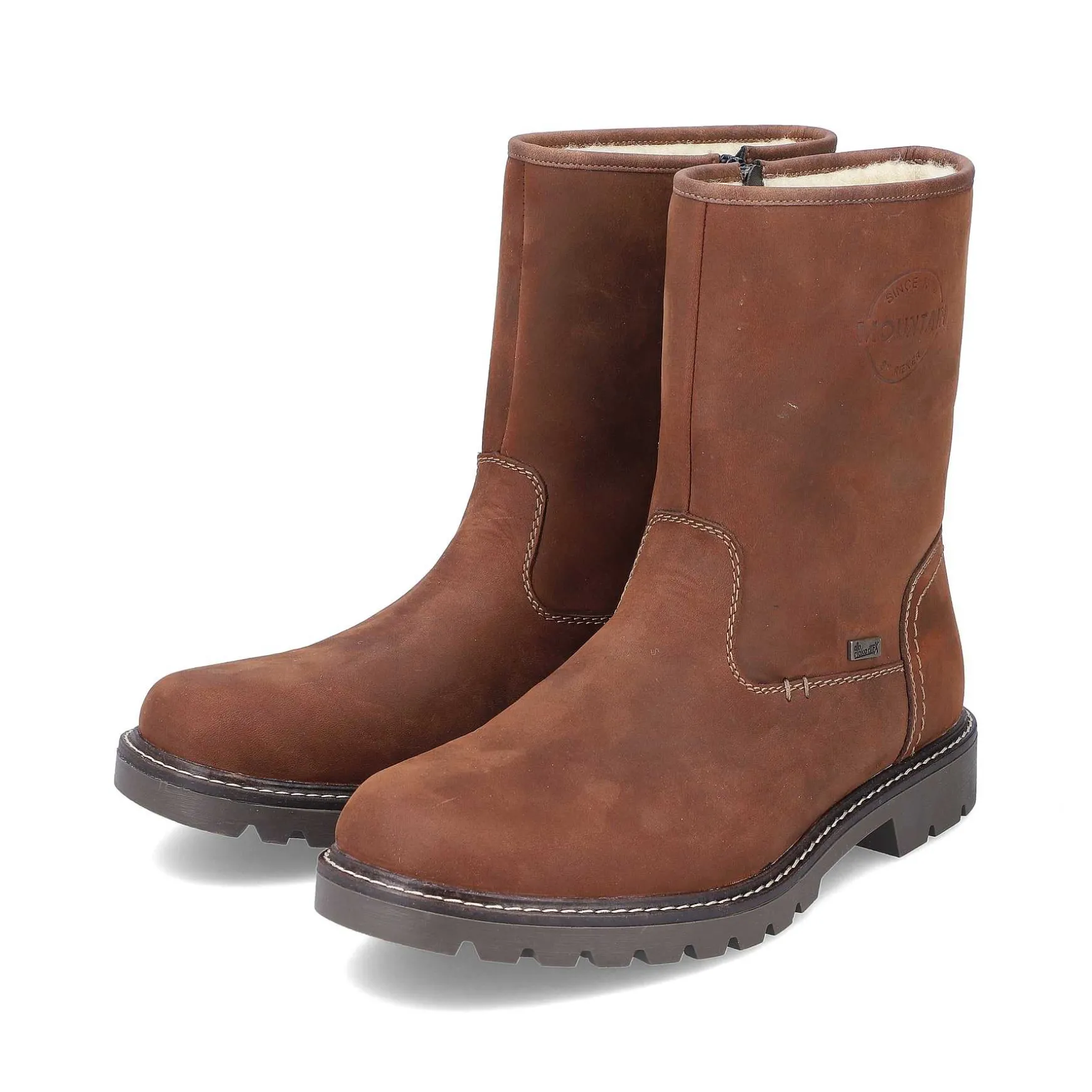 Rieker Men'S Short Boots Copper Brown