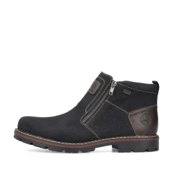 Rieker Men'S Short Boots Graphite Black