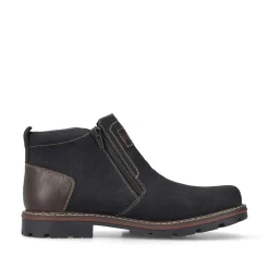 Rieker Men'S Short Boots Graphite Black