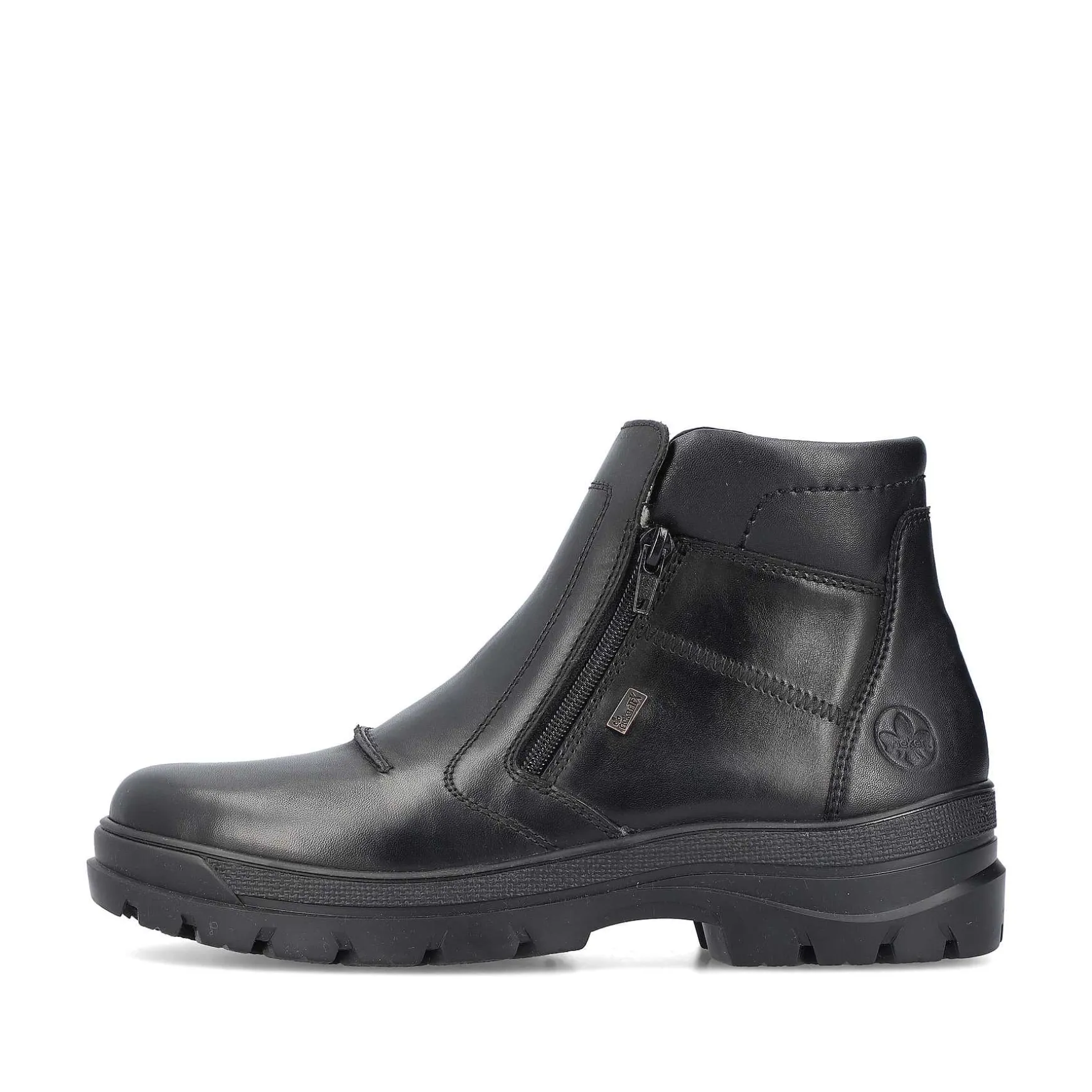 Rieker Men'S Short Boots Graphite Black