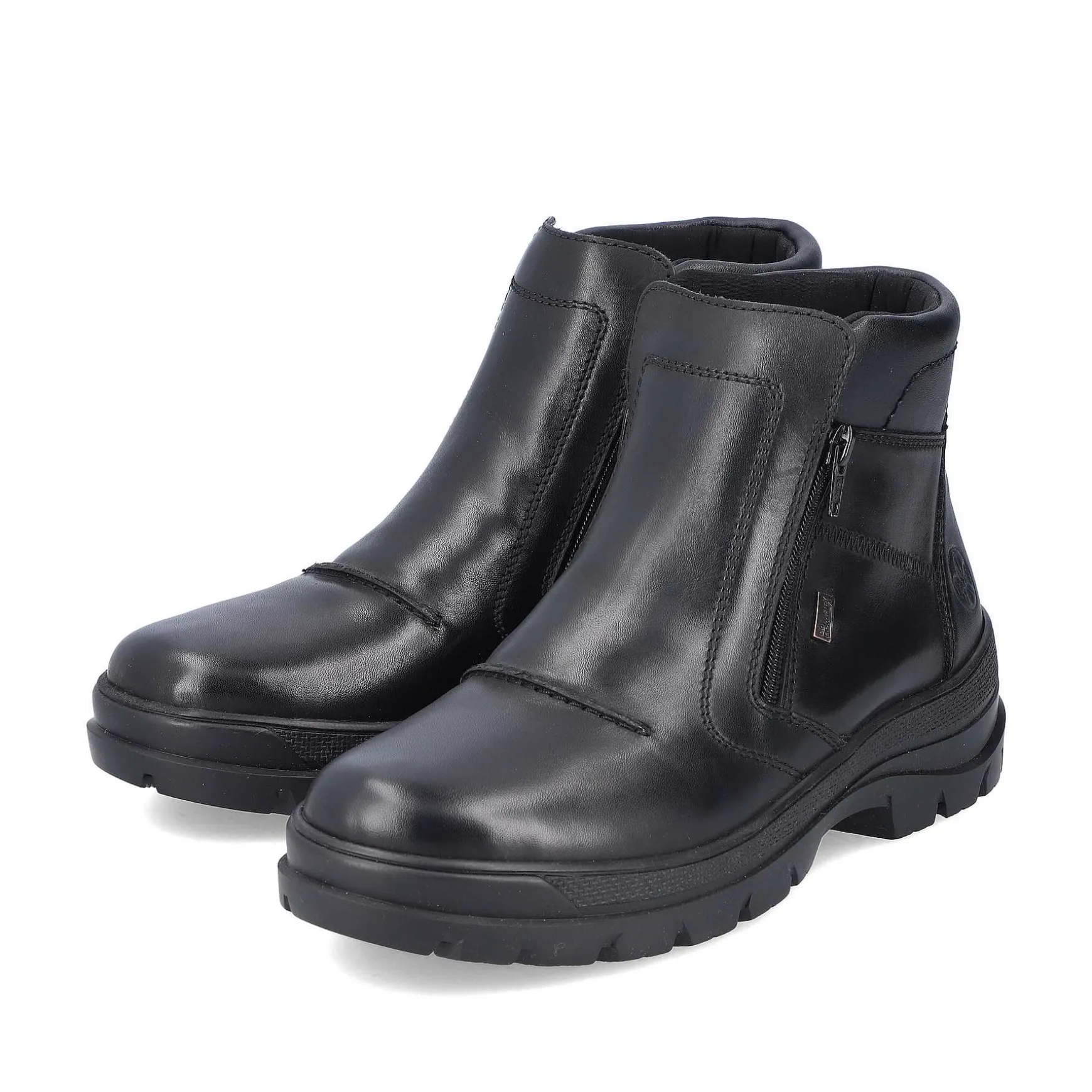 Rieker Men'S Short Boots Graphite Black