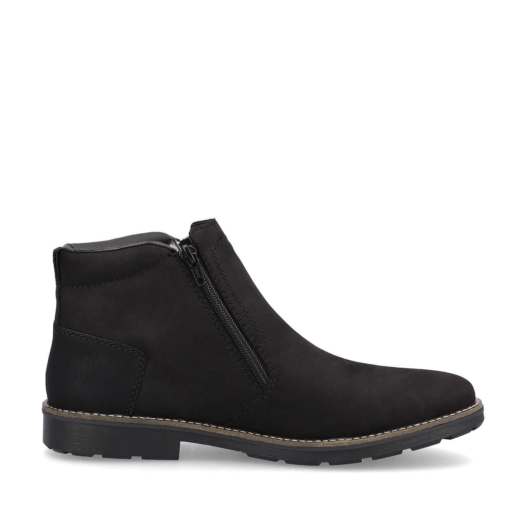 Rieker Men'S Short Boots Midnight Black