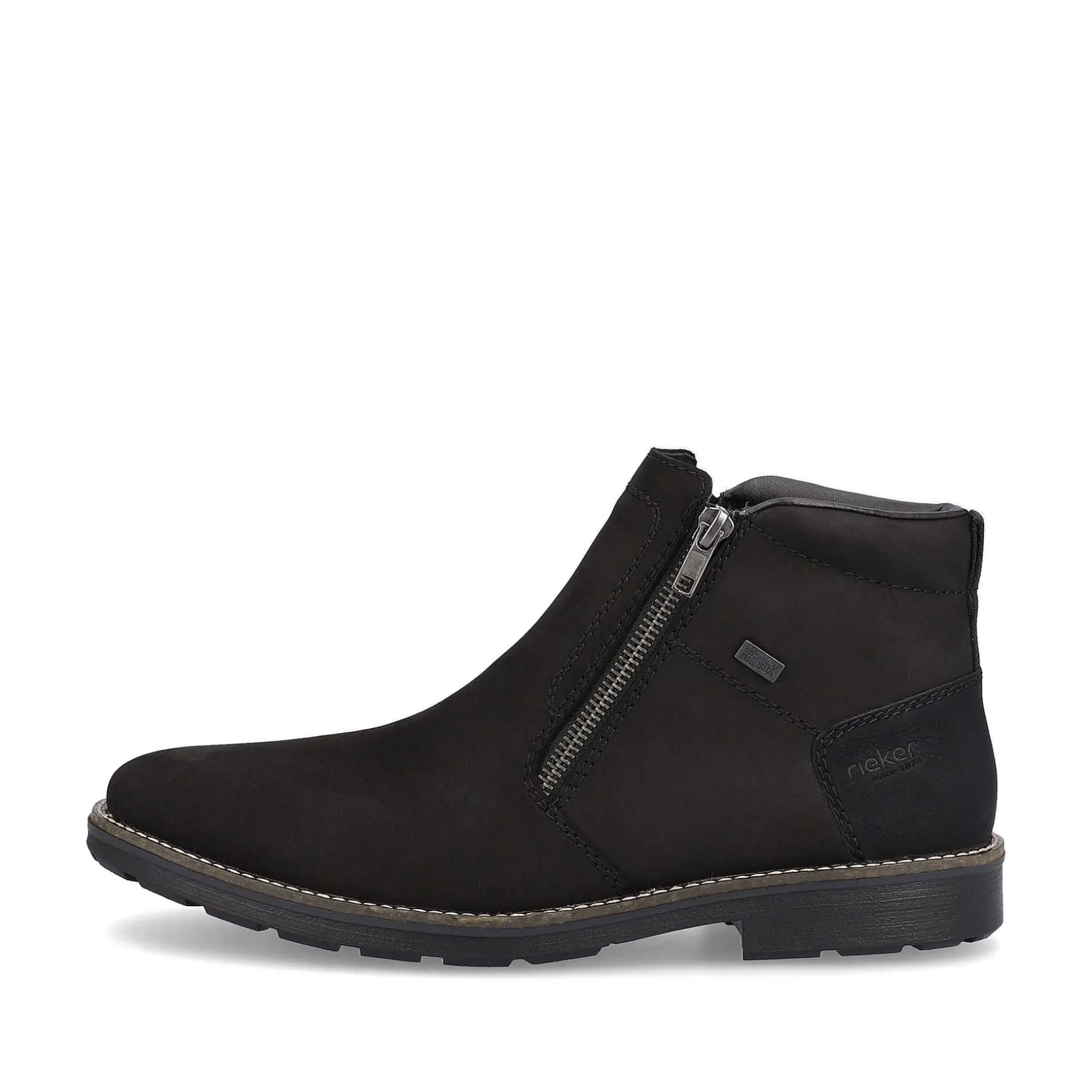 Rieker Men'S Short Boots Midnight Black