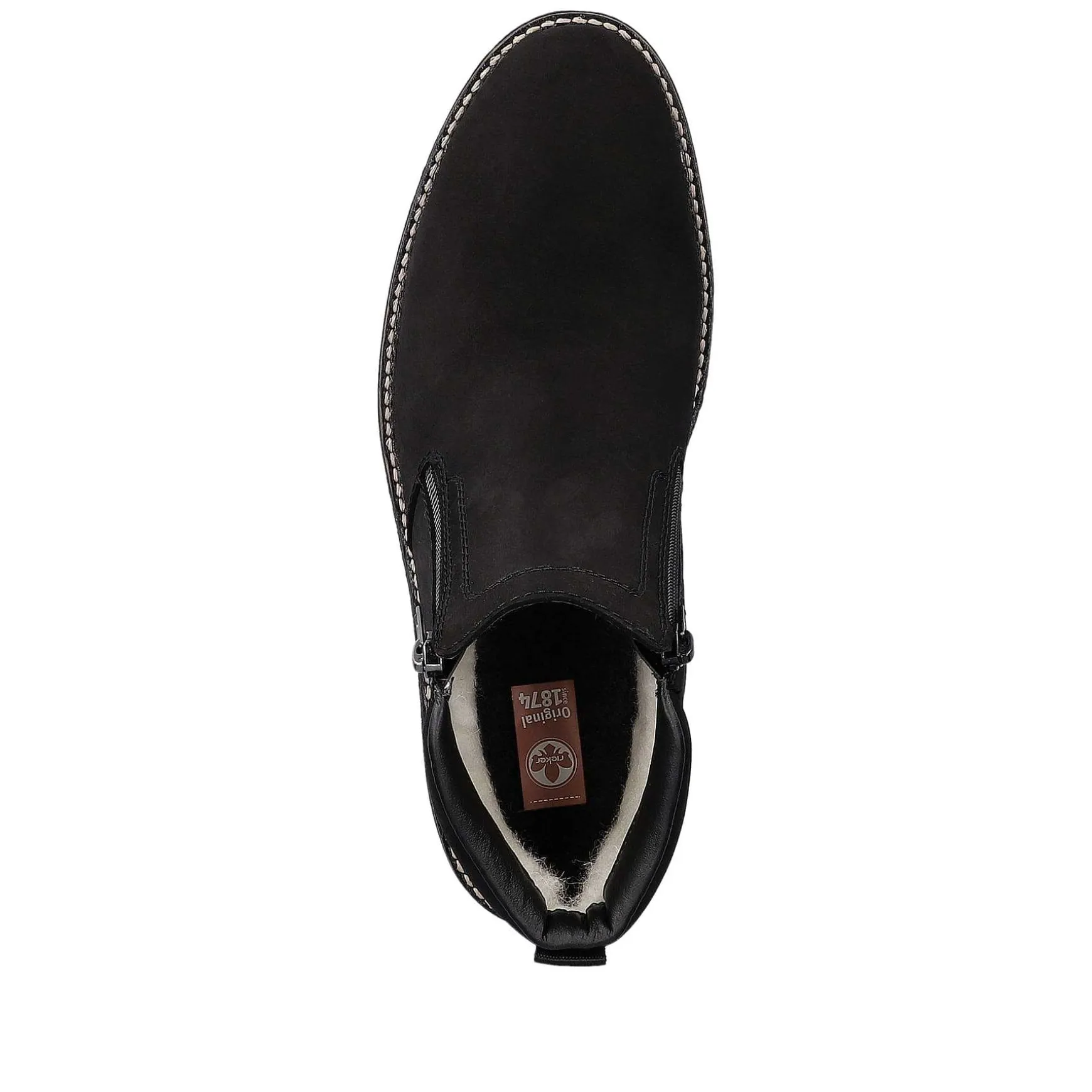 Rieker Men'S Short Boots Midnight Black