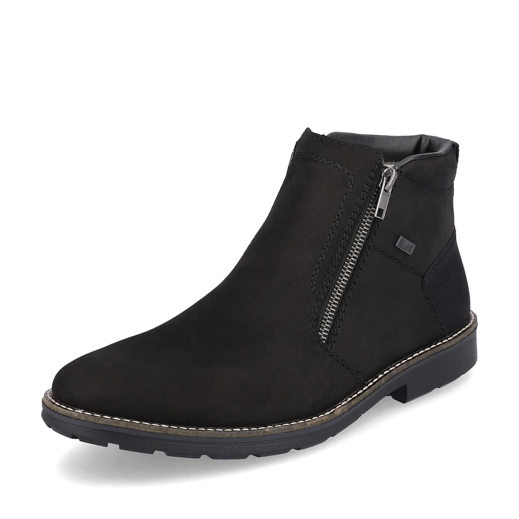 Rieker Men'S Short Boots Midnight Black