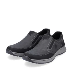 Rieker Men'S Slippers Asphalt Black