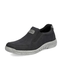 Rieker Men'S Slippers Asphalt Black